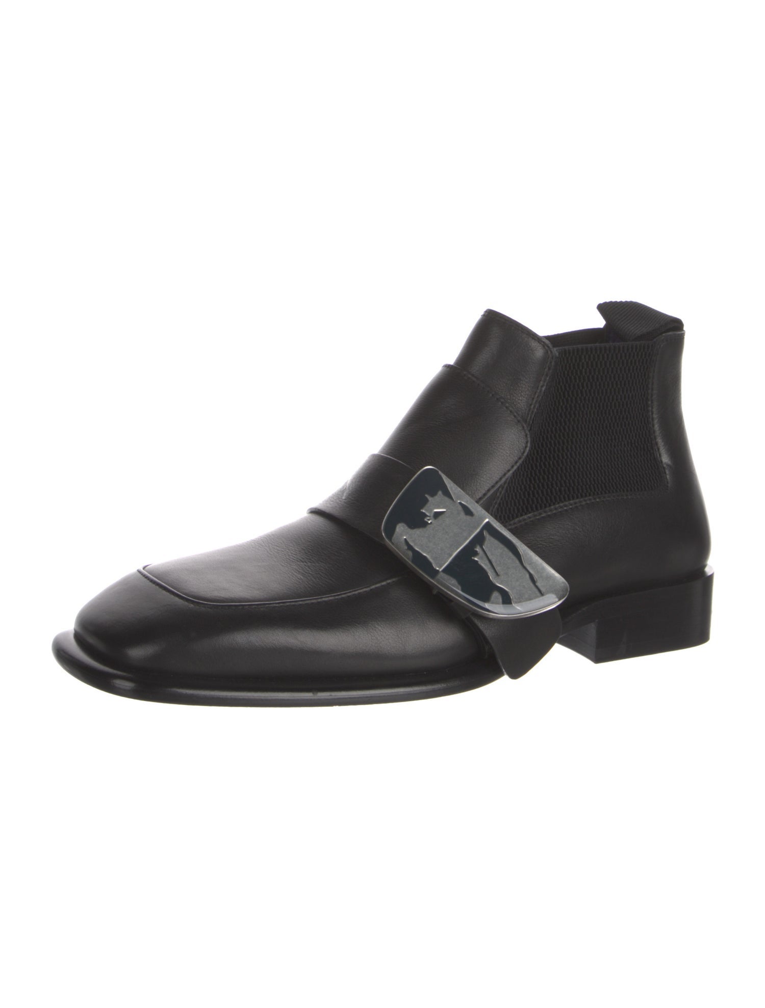 Burberry Leather Chelsea Boots